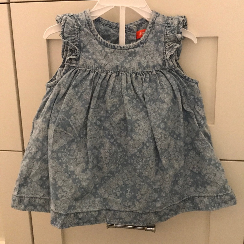 Joe Fresh Denim Dress with Diaper Cover